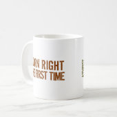 Atheist: Geborenes Recht das erste mal Kaffeetasse (Vorderseite Links)