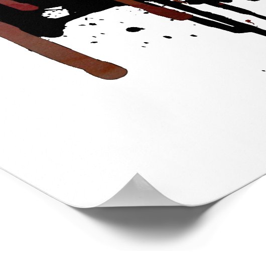 Atheist Heroes Christopher Hitchens Poster (Ecke)