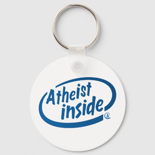 Atheist Inside Schlüsselanhänger (Vorderseite)