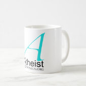 Atheist Kaffeetasse (VorderseiteRechts)