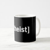 [Atheist] Kaffeetasse (VorderseiteRechts)