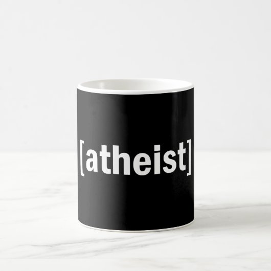 [Atheist] Kaffeetasse (Mittel)