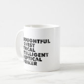 Atheist! Kaffeetasse (Vorderseite Links)