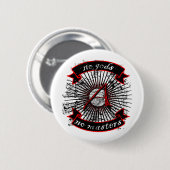 Atheist keine Götter, keine Meister Button (Vorne & Hinten)