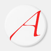 Atheist-Logo "A" Magnet (Vorne)