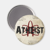 Atheist Magnet (Vorderseite/Rückseite)