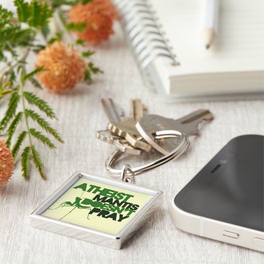 Atheist Mantis Schlüsselanhänger (Seite)