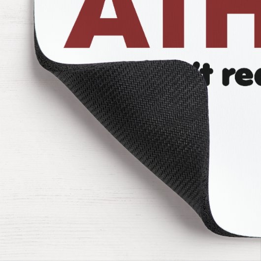 Atheist Mousepad (Ecke)