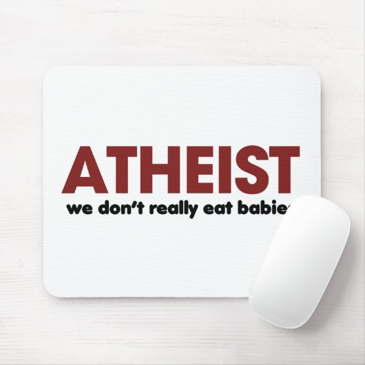 Atheist Mousepad (Mit Mouse)