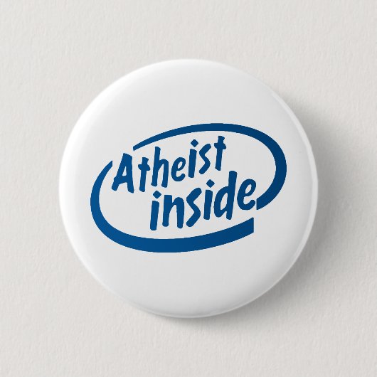 Atheist nach innen button (Vorderseite)