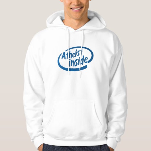 Atheist nach innen hoodie (Vorderseite)