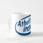 Atheist nach innen kaffeetasse (Vorderseite Links)