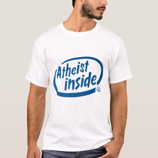 Atheist nach innen T-Shirt (Vorderseite)