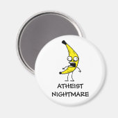 Atheist Nightmare Magnet (Vorderseite/Rückseite)