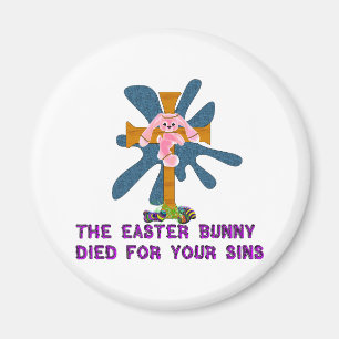 Atheist Oaster Bunny Magnet