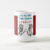 Atheist ohne Grenzen Kaffeetasse (Mittel)