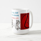 Atheist ohne Grenzen Kaffeetasse (VorderseiteRechts)