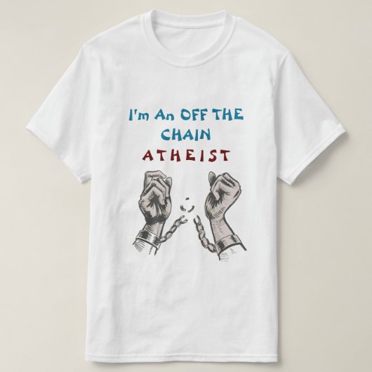 Atheist ohne Grenzen T-Shirt (Design vorne)