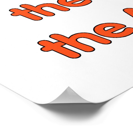 Atheist Pledge Poster (Ecke)