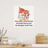 Atheist Pledge Poster (Küche)