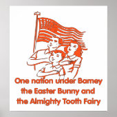 Atheist Pledge Poster (Vorne)