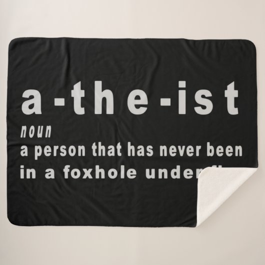 ATHEIST SHERPADECKE (Vorderseite (Horizontal))