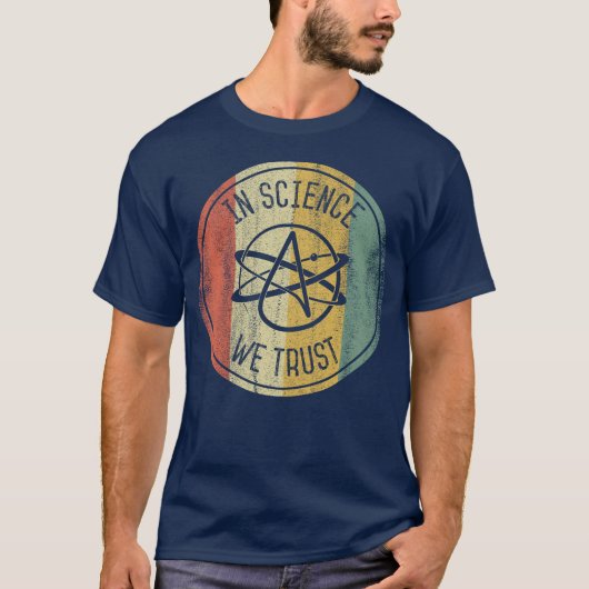 Atheist Symbol Agnostischer Atheismus Freethinker T-Shirt (Vorderseite)