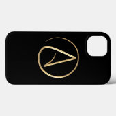 Atheist Symbol Case-Mate iPhone Hülle (Rückseite (Horizontal))