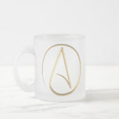Atheist Symbol Mattglastasse (Links)