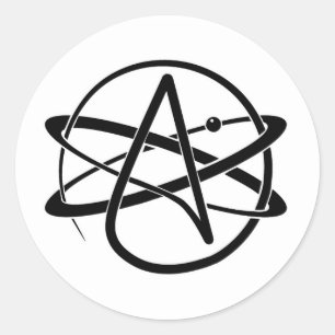 Atheist Symbol Sticker