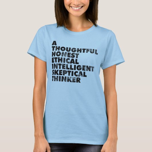 Atheist! T-Shirt (Vorderseite)