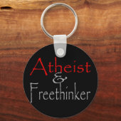Atheist und Freethinker Schlüsselanhänger (Vorderseite)