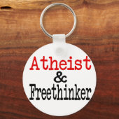 Atheist und Freethinker Schlüsselanhänger (Vorderseite)