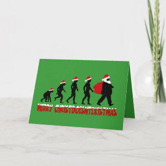 Atheist Xmas Feiertagskarte