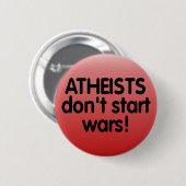 Atheisten Button (Vorne & Hinten)