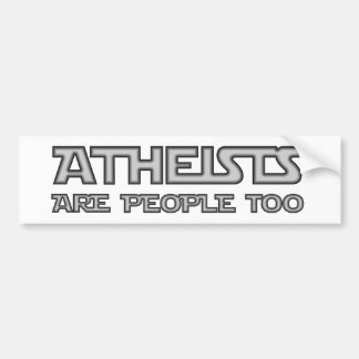 Atheisten sind Leute auch Autoaufkleber