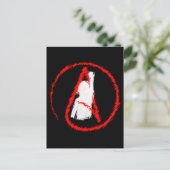 Atheisten Unite Postkarte (Stehend Vorderseite)