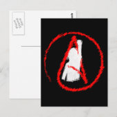 Atheisten Unite Postkarte (Vorne/Hinten)