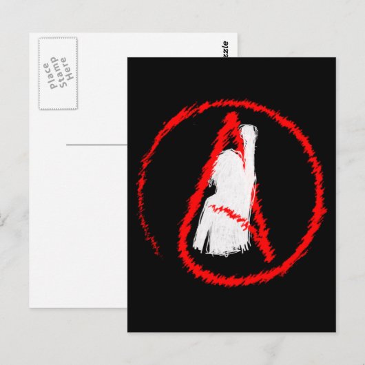 Atheisten Unite Postkarte (Vorne/Hinten)