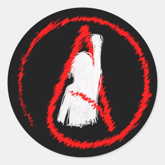 Atheisten Unite Runder Aufkleber (Vorderseite)