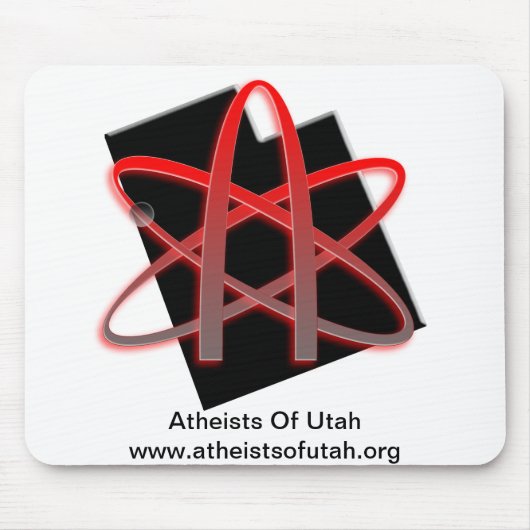 Atheisten von Utah Mousepad (Vorne)