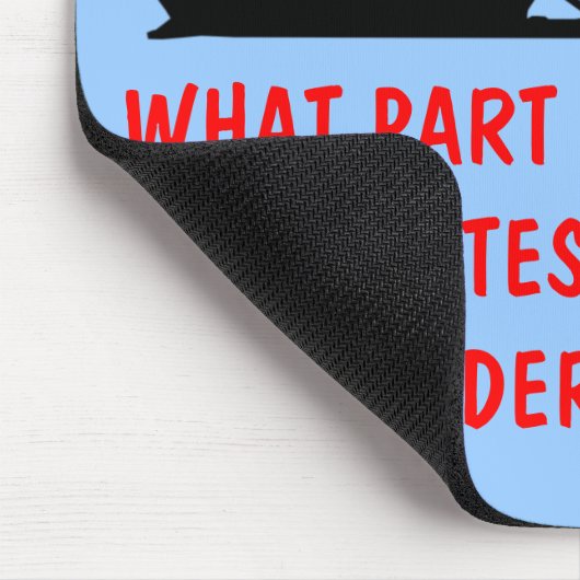 Atheistische Arche Mousepad (Ecke)