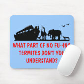 Atheistische Arche Mousepad (Mit Mouse)