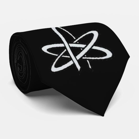 Atheistische Krawatte (Gerollt)