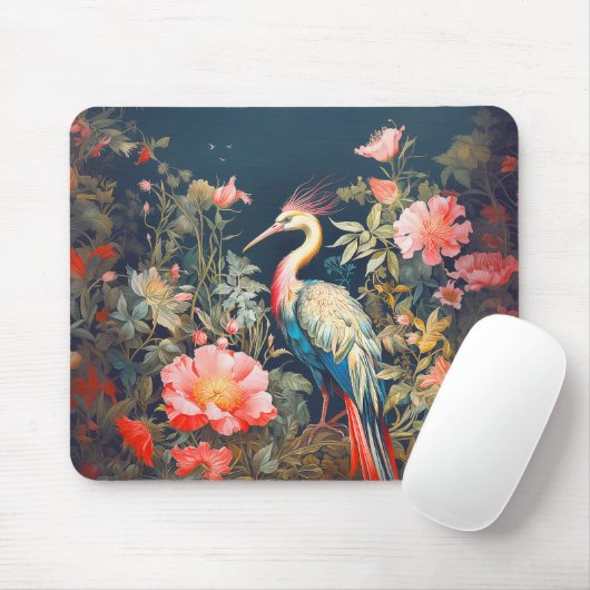 Atheistische Maus Pad, Long Schwanz Bird Mousepad (Mit Mouse)