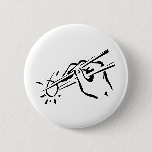 Atheistische Sushi! (ichthys) Button (Vorderseite)