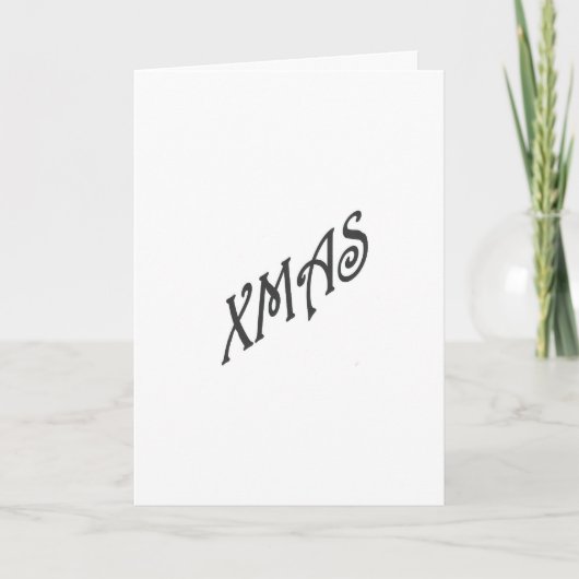 Atheistische Weihnachtskarte Feiertagskarte (Vorderseite)