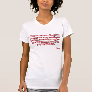 Atheistische Zitate T-Shirt