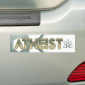 Atheistischer (amerikanisches atheistisches autoaufkleber (Auf Auto)