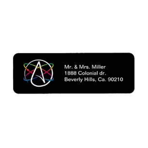 Atheistischer Atom-Regenbogen